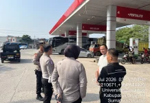 Kapolres Ogan Ilir Tekankan Setiap Polsek Intensif Awasi Antrean SPBU