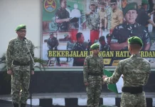 Lindungi dan Bangun Masa Depan, Korem 044/Gapo Gelar Upacara Hari Anak Nasional 2026