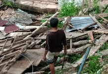 Longsor di Muba Robohkan Tiga Rumah, 100 Rumah Terancam Abrasi