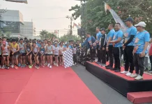 Semarak HUT ke-116 Kabupaten OKU, 600 Peserta Ramaikan Fun Run