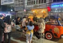 Mac n Cheese VW Kombi Jadi Daya Tarik Car Free Night Palembang