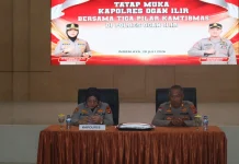 Polres Ogan Ilir Perkuat Sinergi Tiga Pilar Jaga Kamtibmas