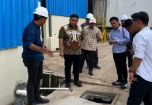 Pansus I DPRD Banyuasin Tinjau Langsung Limbah Domestik