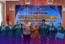 Resmi Dilantik, TP PKK Kecamatan Musi Rawas Diminta Perkuat Pemberdayaan Keluarga