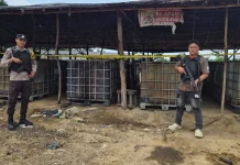 Empat Pelaku Illegal Refinery di Bayung Lencir Ditangkap Polisi