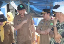Pemkab Muba Salurkan Bantuan untuk Korban Kebakaran Desa Teluk