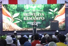 Dukung Rehabilitasi Hutan, Korem 044/Gapo Hadiri Peresmian Kemampo 10 Juta Bibit