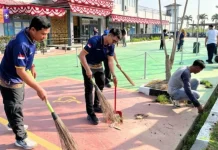 Sambut Peringatan HUT ke-81 RI, Lapas Palembang Gelar Aksi Bersih Lingkungan