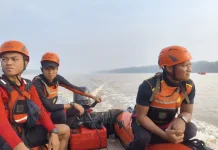 ABK 16 Tahun Tenggelam di Perairan Muara Lalan Muba