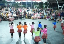 HUT RI ke - 81, Warga Banyuasin III Gelar Pentas Seni