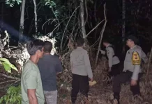 Polsek Semidang Aji Pantau Hotspot Karhutbunla di OKU
