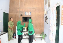 Semarak HUT ke-81 RI, Korem 044/Gapo Gelar Lomba Kebersihan Rumah Dinas