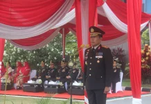 Waka Polda Sumsel Ajak Personel Perkuat Pengabdian di HUT ke-81 RI