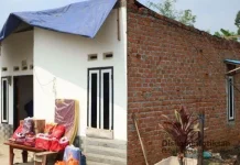 Angin Kencang Rusak Rumah Warga di Lubuklinggau