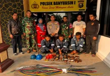 Tiga Pelaku Pencurian Kabel Pertamina Diamankan Polisi