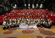 Nobar di Bioskop, Siswa SD Negeri 23 Belajar Bahasa Indonesia Lewat Film