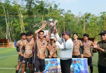 Turnamen Mini Soccer PWI Banyuasin Resmi Ditutup, Araey FC Raih Gelar Juara