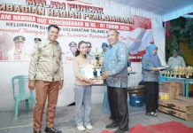 Kelurahan Sukajadi Banyuasin Gelar Malam Puncak HUT ke-81 RI