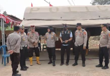 Polres Ogan Ilir Deteksi Dini Karhutla Lewat Patroli Drone