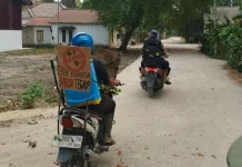 Polsek Rantau Alai Patroli Cegah Karhutla di Ogan Ilir