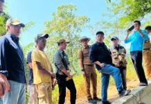 Bupati Lahat Tinjau Rehab Irigasi, Temukan Bangunan Retak