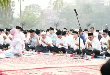 Hadapi Kemarau dan Karhutla, Sumsel Gelar Sholat Istisqa