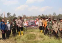 Kapolres OKU Timur Perkuat Kesiapsiagaan Posko Karhutla Hadapi Titik Api
