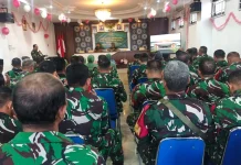 Kodim 0418/Palembang Perkuat Mental Juang Prajurit dan Keluarga