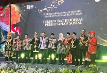 Desa Binaan Pusri Tebat Benawa Raih Terbaik I Wana Lestari 2026