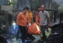 Dua Rumah Terbakar di Pulau Semambu, Seorang Lansia Meninggal Dunia