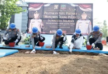 Monumen Juang Polisi Sumsel Rekam Perjuangan sejak Kemerdekaan