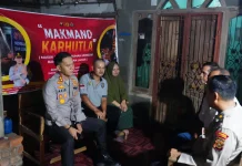 Polres Empat Lawang Cegah Karhutla dengan Program Masuk Rumah