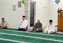 Tradisi Ngopi Usai Subuh, Wabup OKU Apresiasi Jamaah Masjid