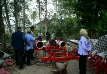 Wabup Banyuasin Netta Dorong Mekanisasi Pertanian di Air Salek