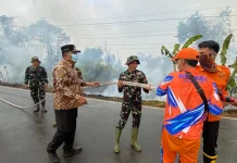Karhutla di Sekayu, Bupati Muba Minta Tim Bergerak Cepat
