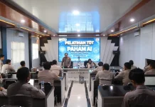 Polres OKU Timur Bekali Personel dengan Literasi AI