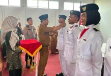 Pemerintah Kecamatan Talang Kelapa Bubarkan Paskibra 2026