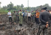 Penyuluh Karhutla Mabes TNI Ingatkan Masyarakat Jangan Memicu Kebakaran Lahan