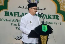 Wabup Muba Buka Haflah Khotmil Alfiyah di Ponpes Hidayatuzzua’ma