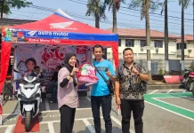 Rayakan Harpelnas, Astra Motor Sumsel Datangi Rumah Konsumen Loyal