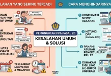 Kesalahan PPh Pasal 22 yang Perlu Dihindari Bendahara Pemerintah