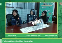 Saat Tidak Ada Tempat Sampah, BEM FH Unsri ajak Masyarakat Tak Buang Sampah