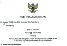 Ancaman Karhutla dan Erupsi, Siswa di Palembang Belajar dari Rumah