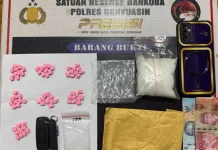Laporan Warga Bantu Polisi Gagalkan Peredaran Sabu dan Ekstasi di Banyuasin