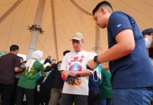 Wali Kota Palembang Ratu Dewa Pimpin Gerakan Bersih Sungai Musi
