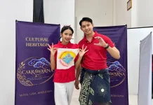 Putra batik Nusantara Sumsel 1 Zahizan Kenalkan Teknik Pembuatan Batik