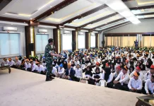 Korem 044/Gapo Dorong Siswa Baru IGM Tingkatkan Nilai Kebangsaan