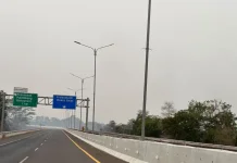 Kabut Asap Masih Terpantau di Tol Palindra Sumsel