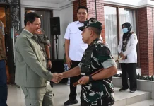 Usai Mengantar Kepala BNPB RI, Danrem 044/Gapo Siap Perkuat Penanganan Karhutla