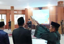 Manajemen Talenta Mulai Diterapkan, 65 Pejabat OKI Resmi Dilantik